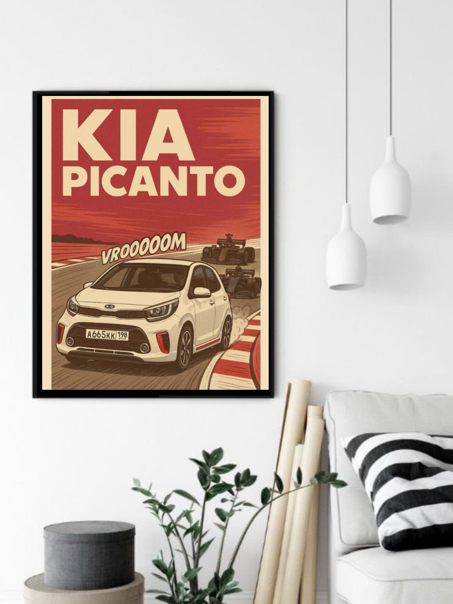 تابلو قاب عکس کیا kia