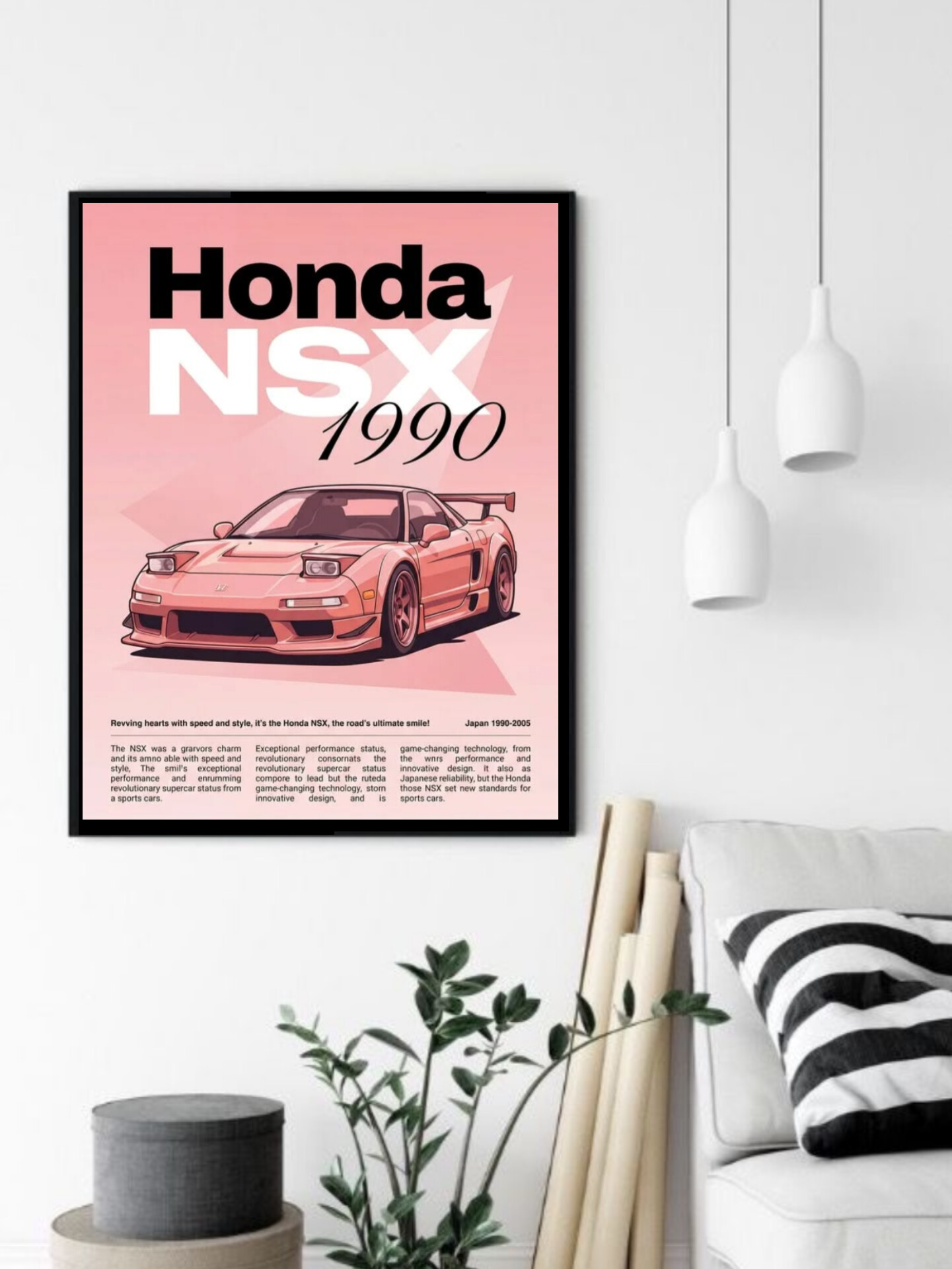 تابلو قاب عکس هوندا honda