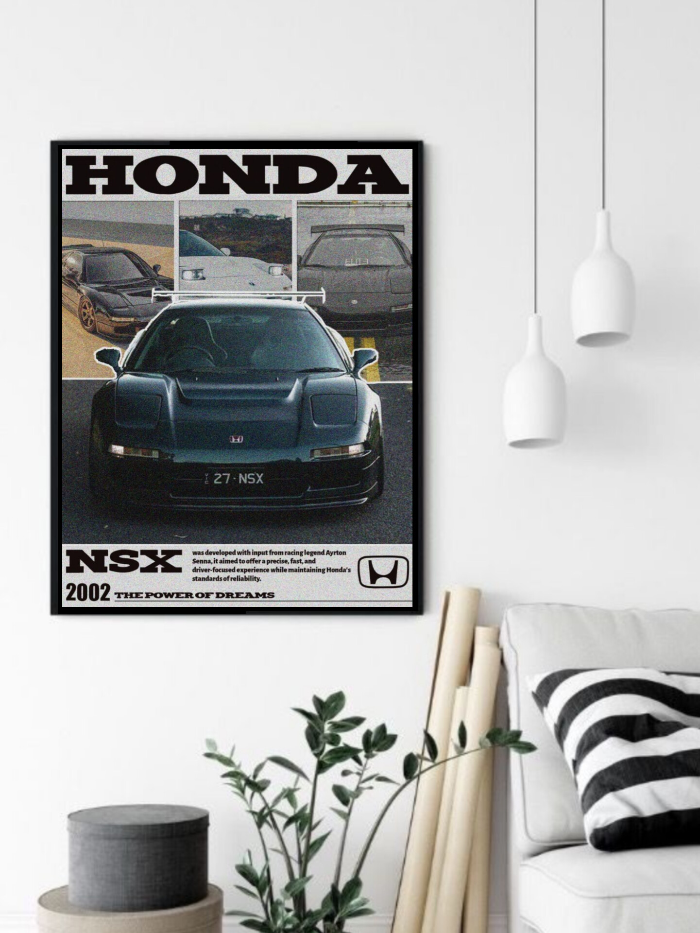 تابلو قاب عکس هوندا honda