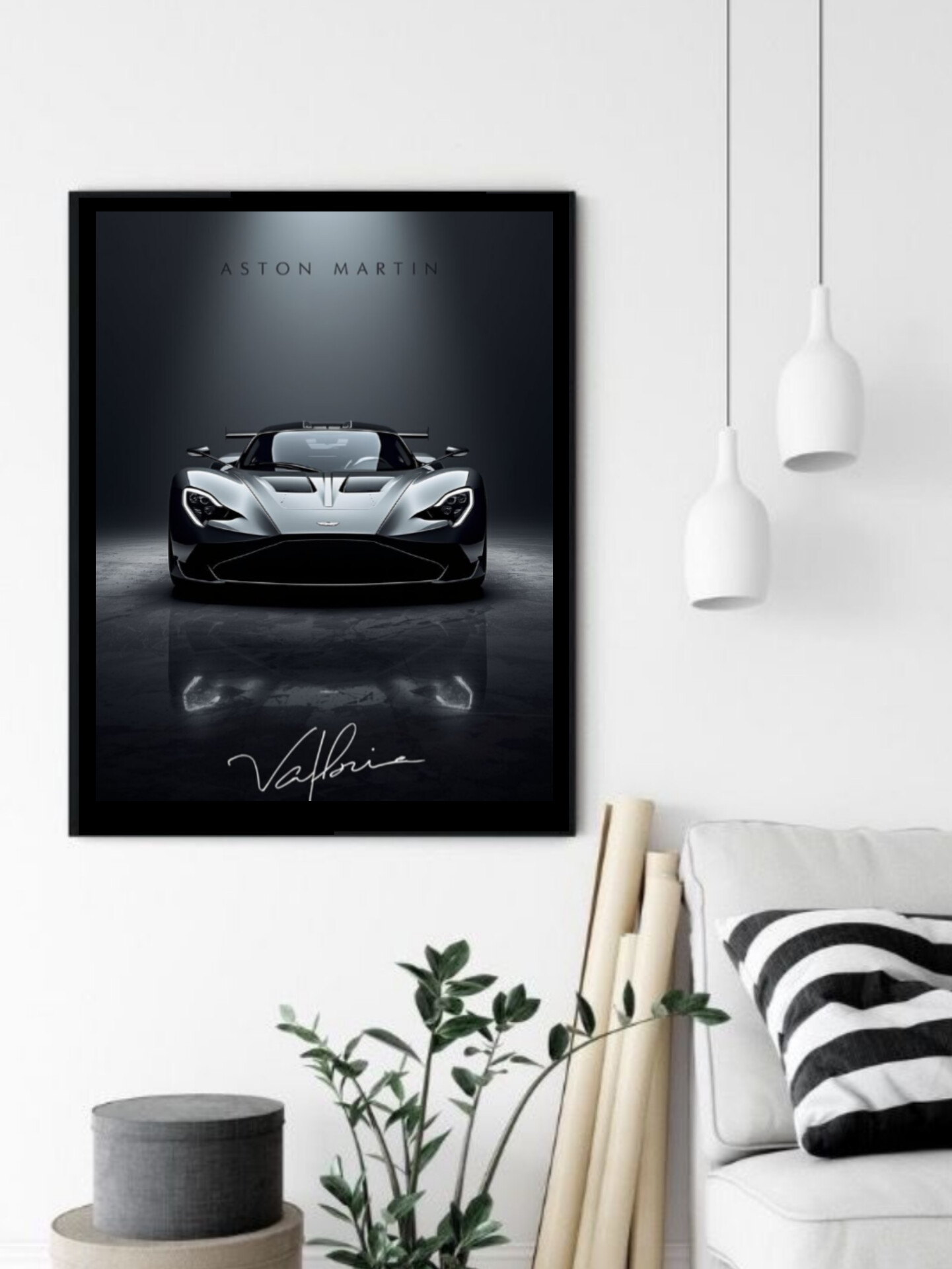 تابلو قاب عکس استون مارتین aston martin
