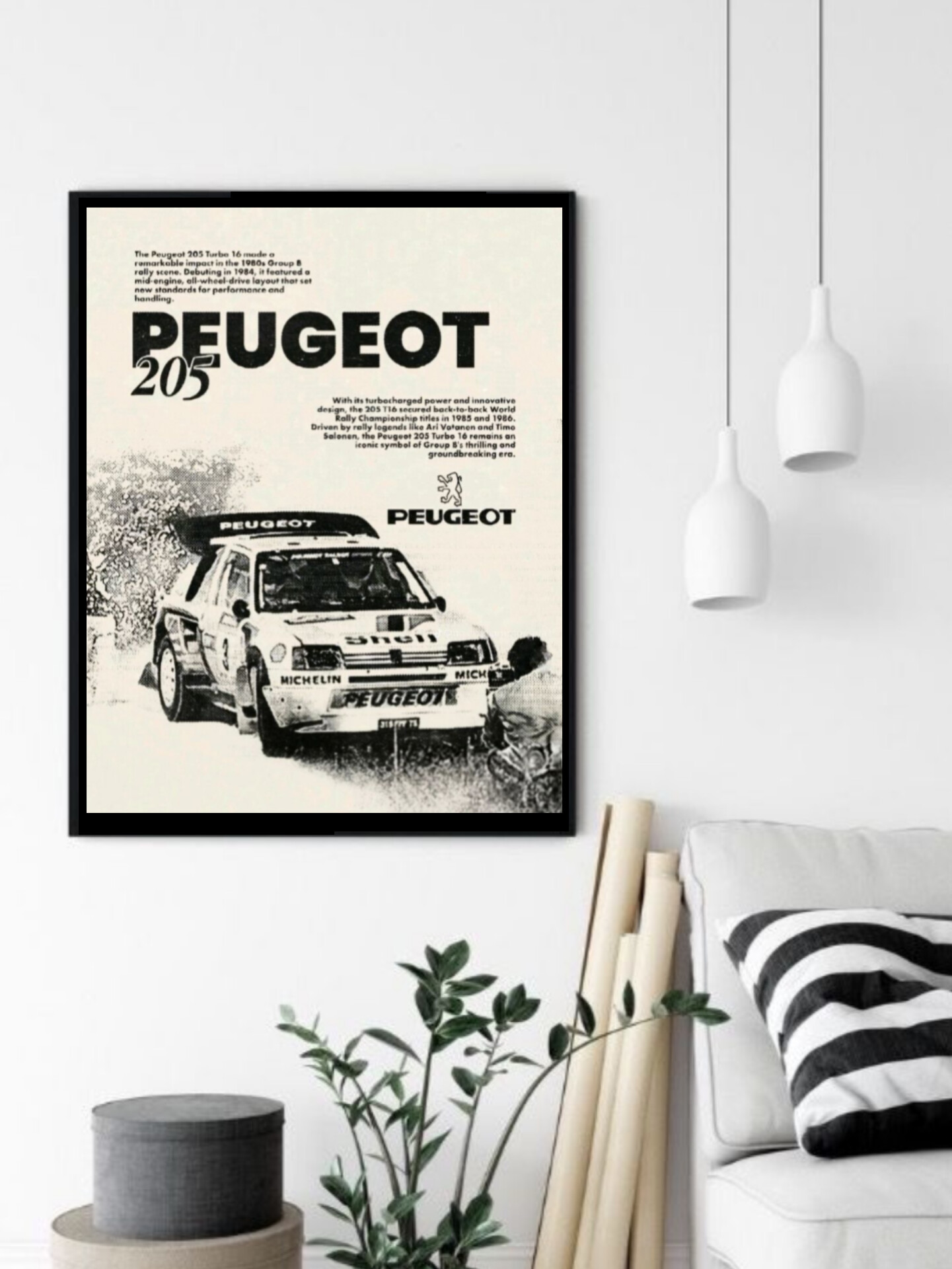 تابلو قاب عکس پژو peugeot