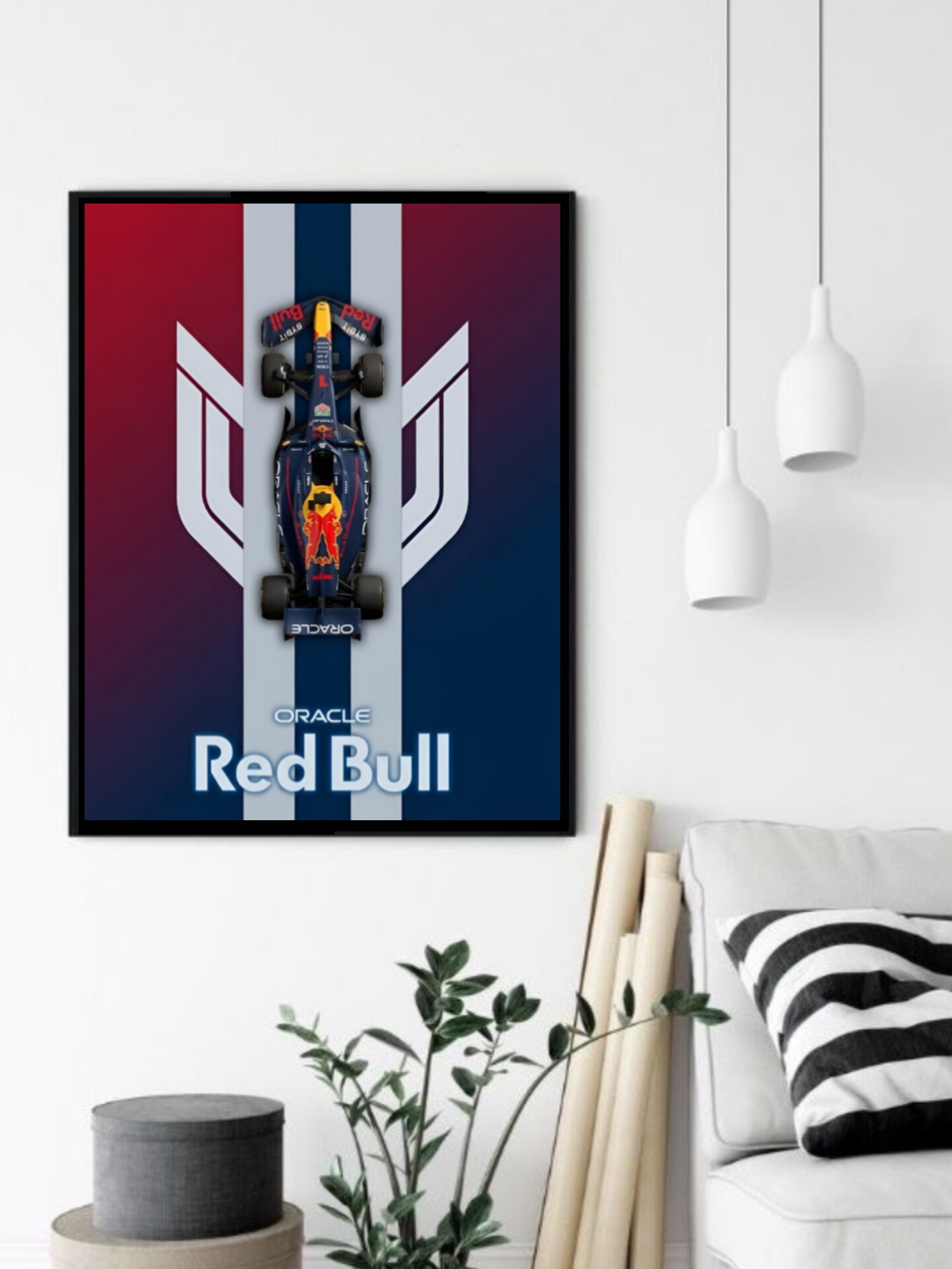 تابلو قاب عکس ردبول red bull