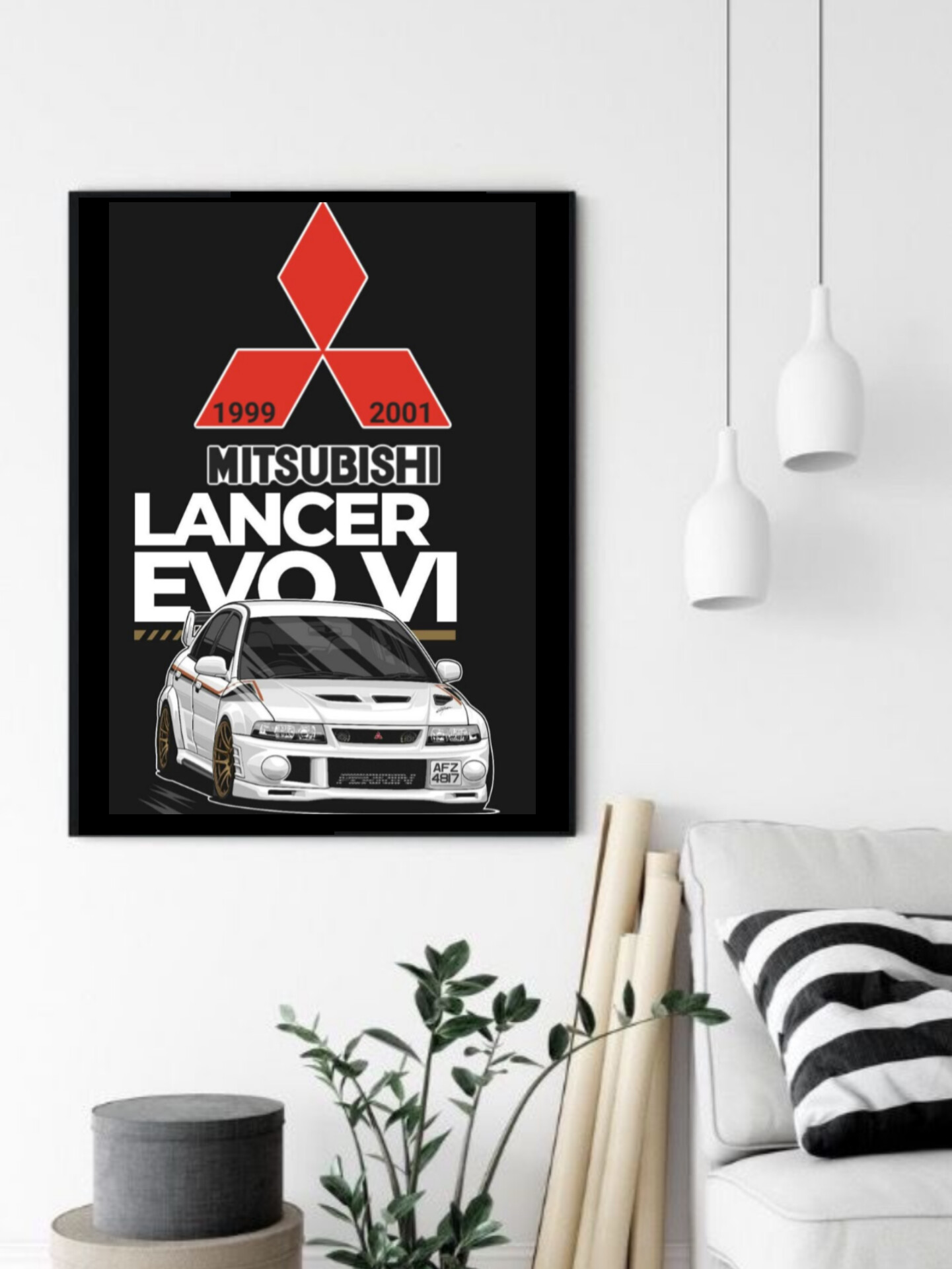 تابلو قاب عکس میتسوبیشی mitsubishi