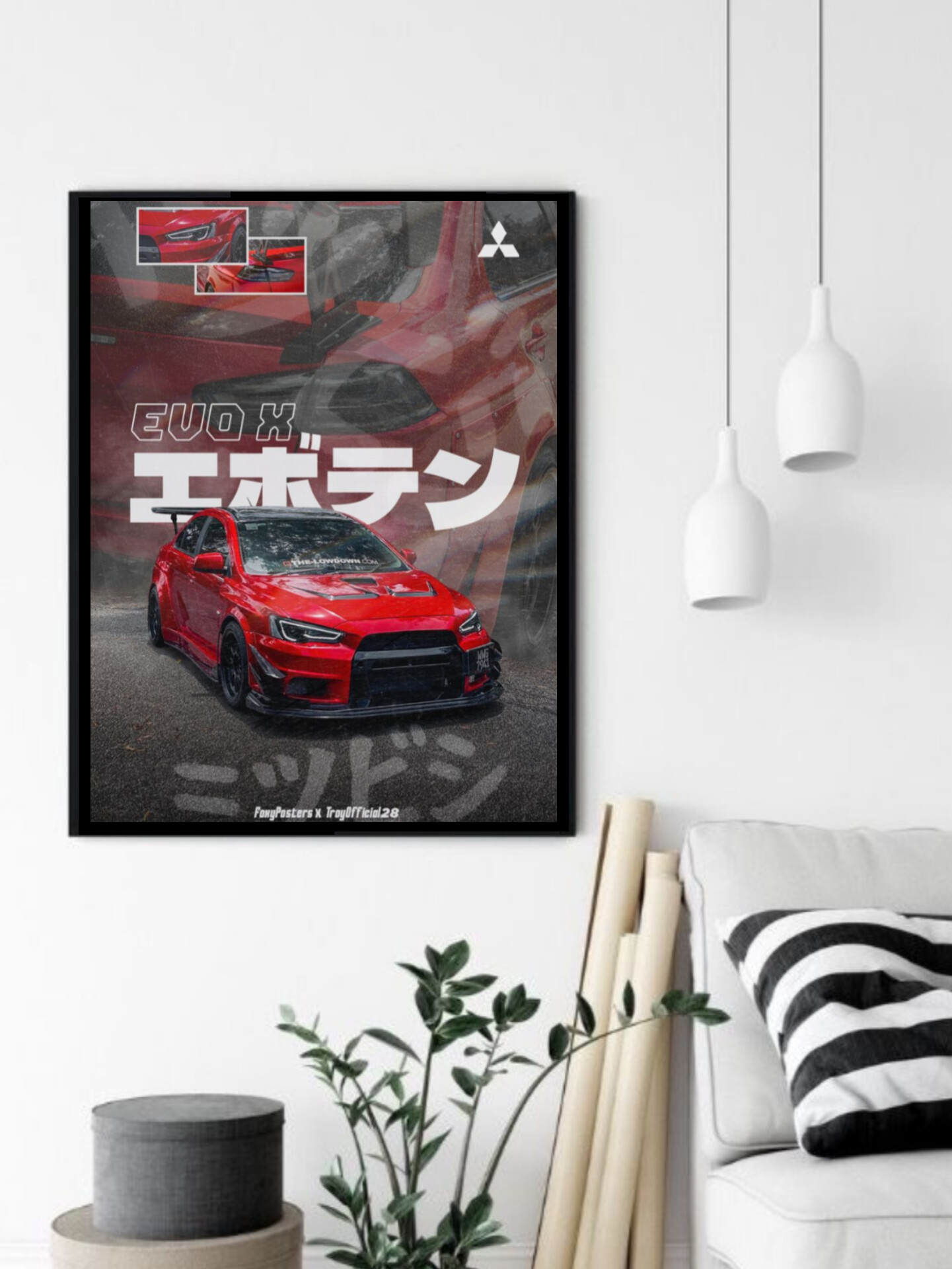 تابلو قاب عکس میتسوبیشی mitsubishi