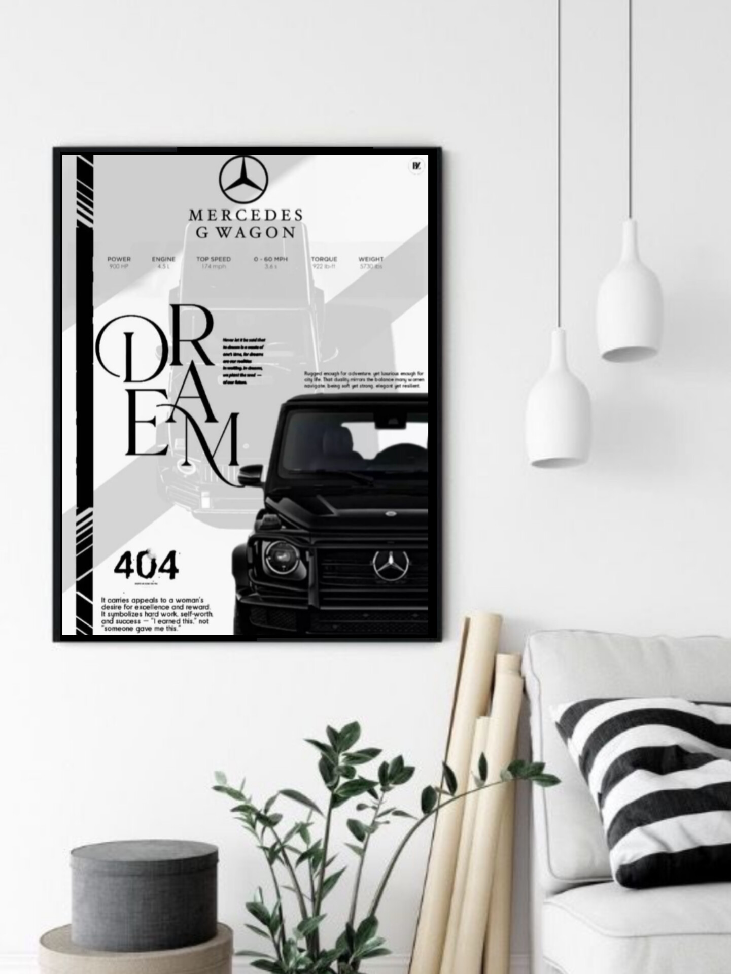 تابلو قاب عکس مرسدس بنز mercedes benz