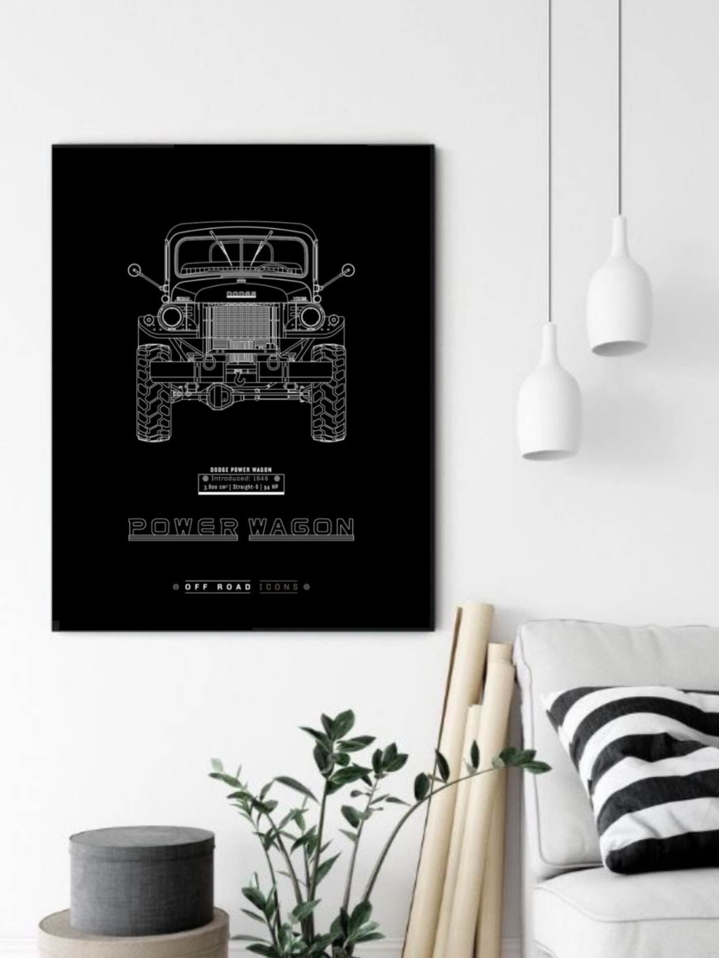 تابلو قاب عکس فولکس واگن volks wagen
