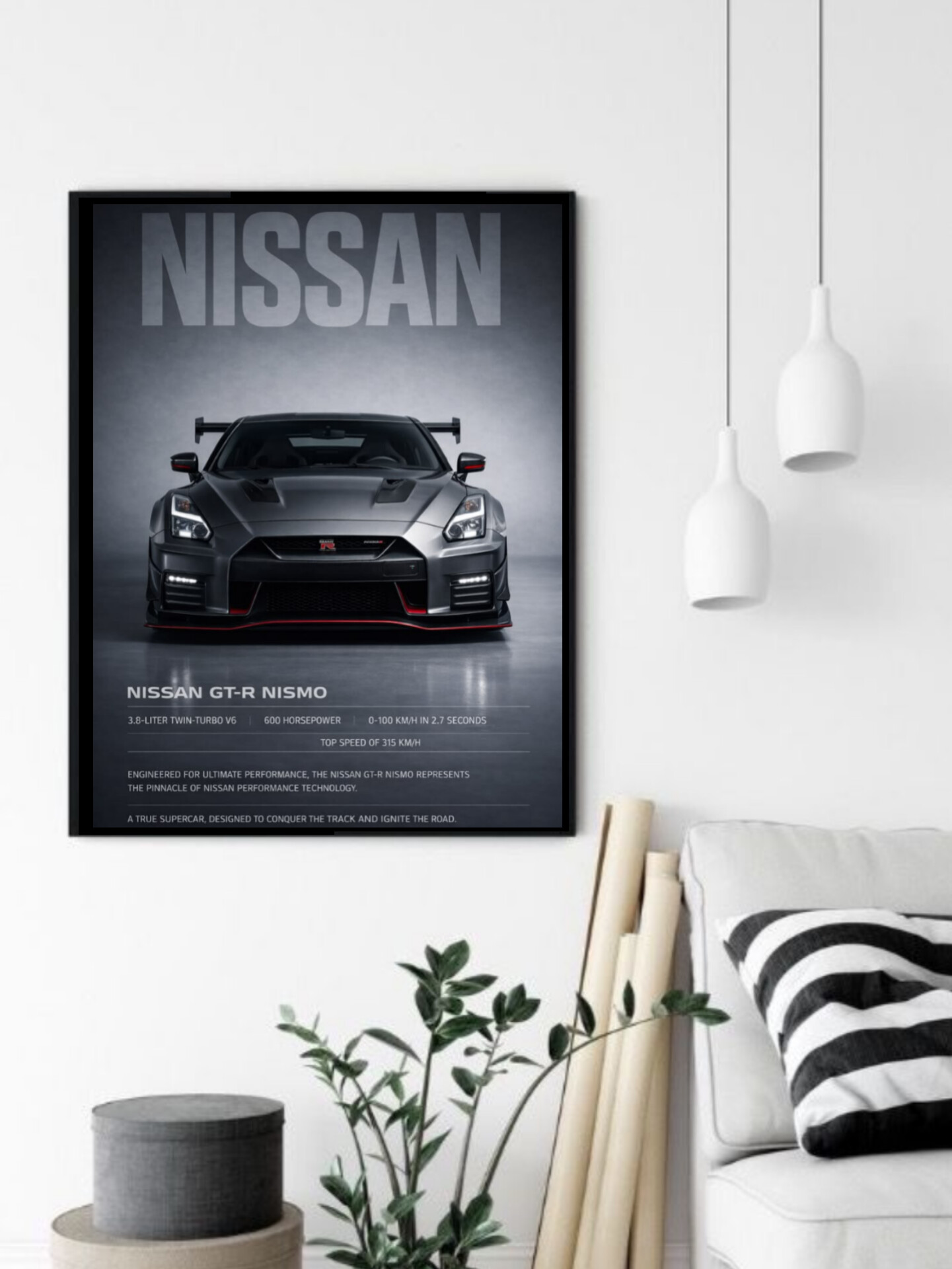 تابلو قاب عکس نیسان nissan