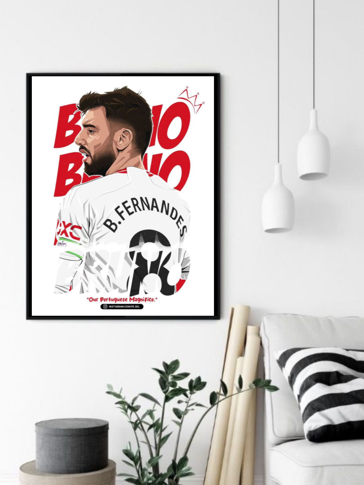 تابلو قاب عکس برونو فرناندز