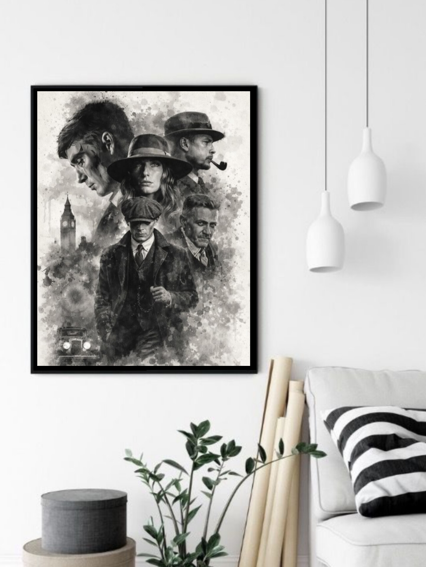 تابلو قاب عکس پیکی بلاندز