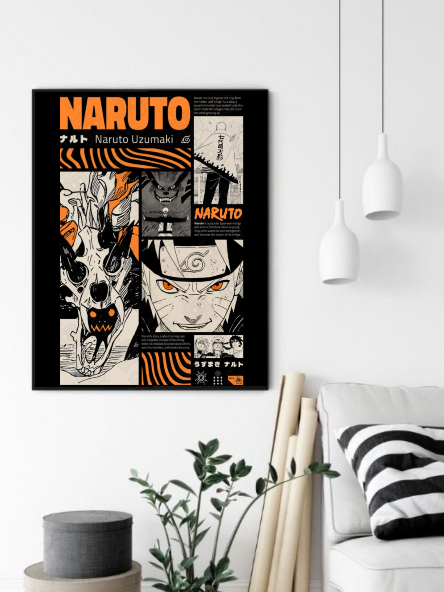 تابلو قاب عکس ناروتو NAROTO