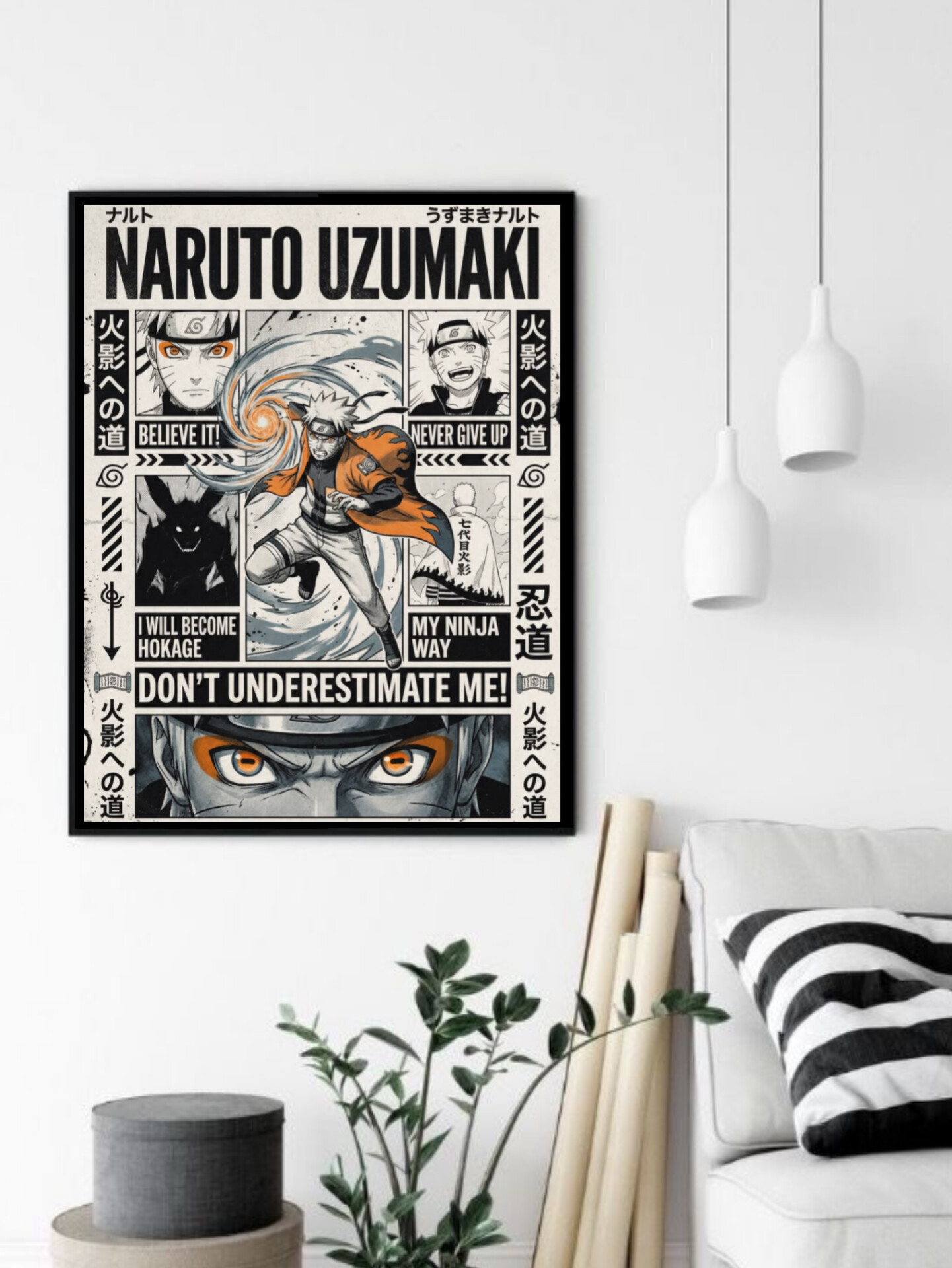 تابلو قاب عکس ناروتو NAROTO