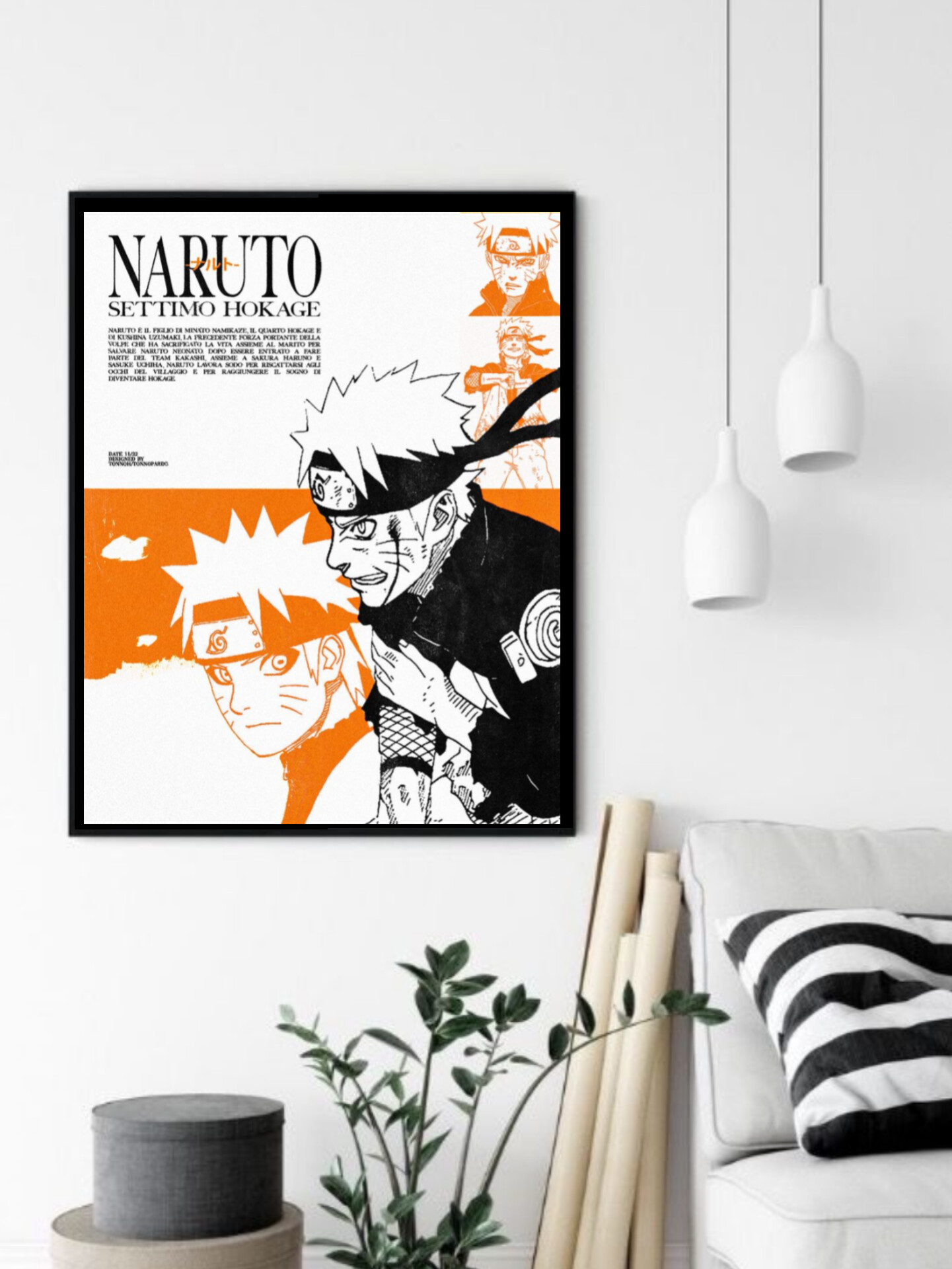 تابلو قاب عکس ناروتو NAROTO