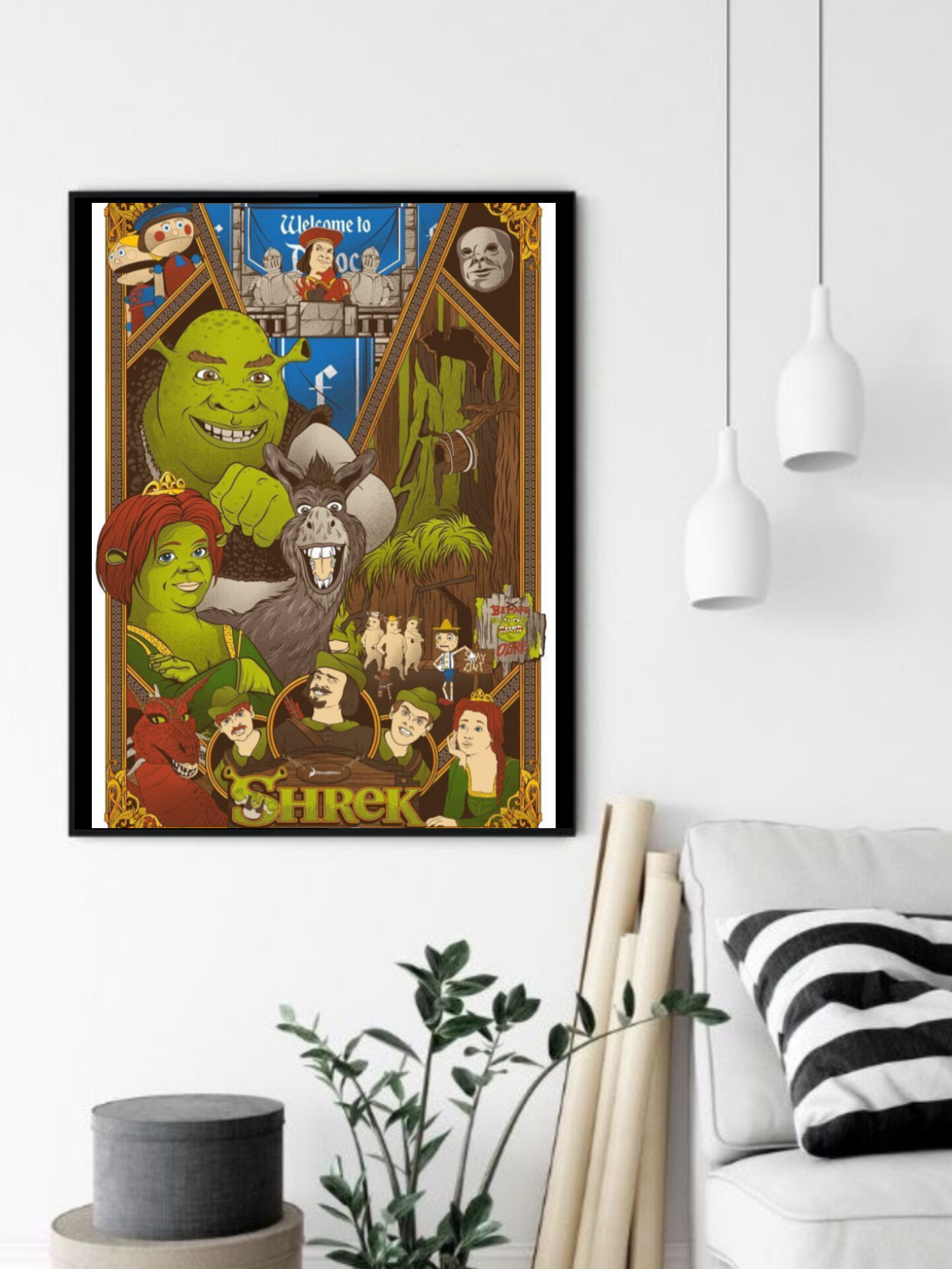 تابلو قاب عکس شرک