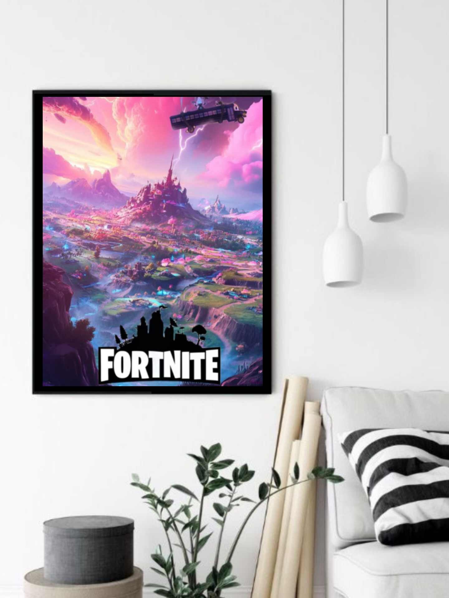 تابلو قاب عکس فورتنایت