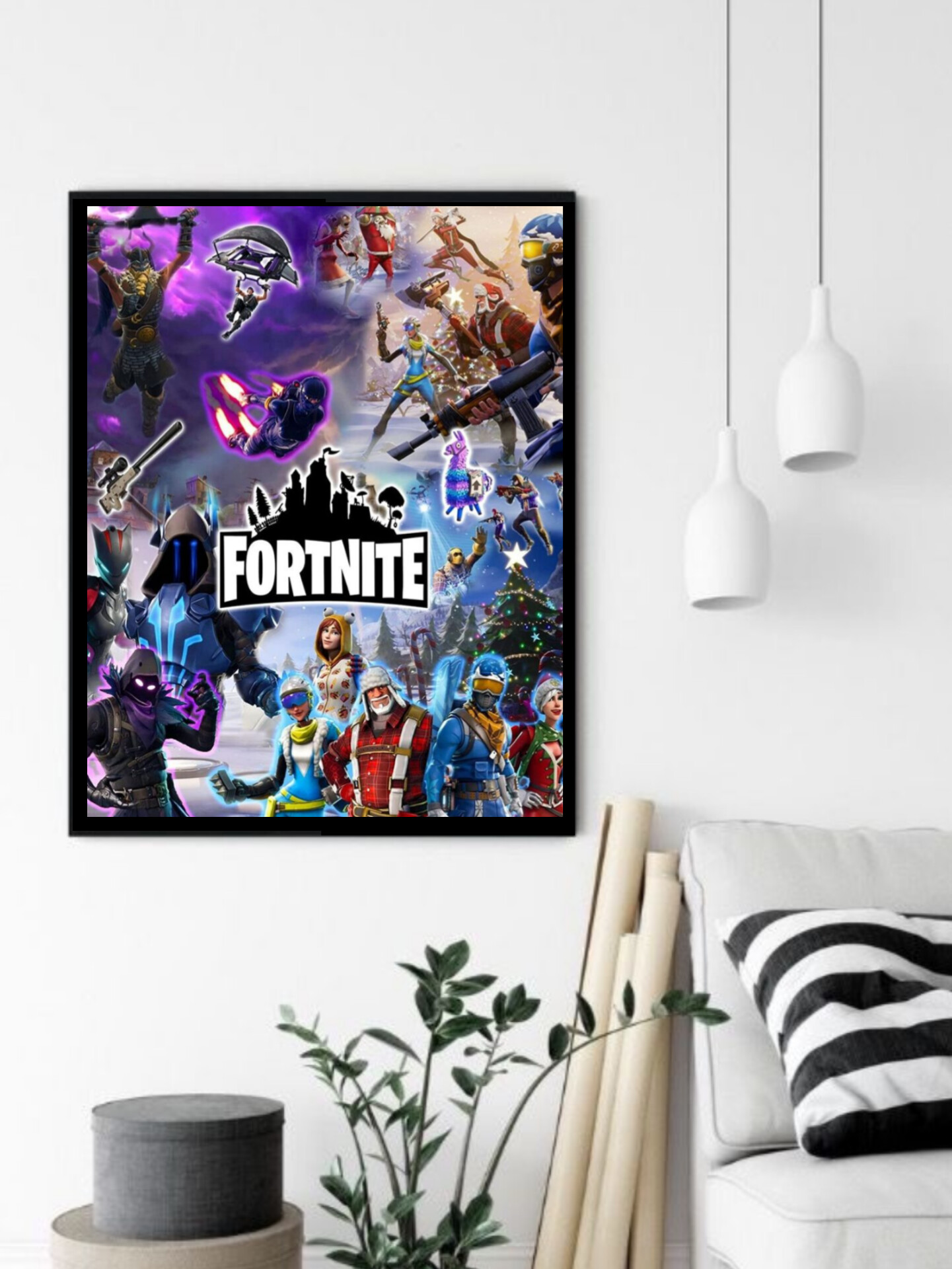 تابلو قاب عکس فورتنایت