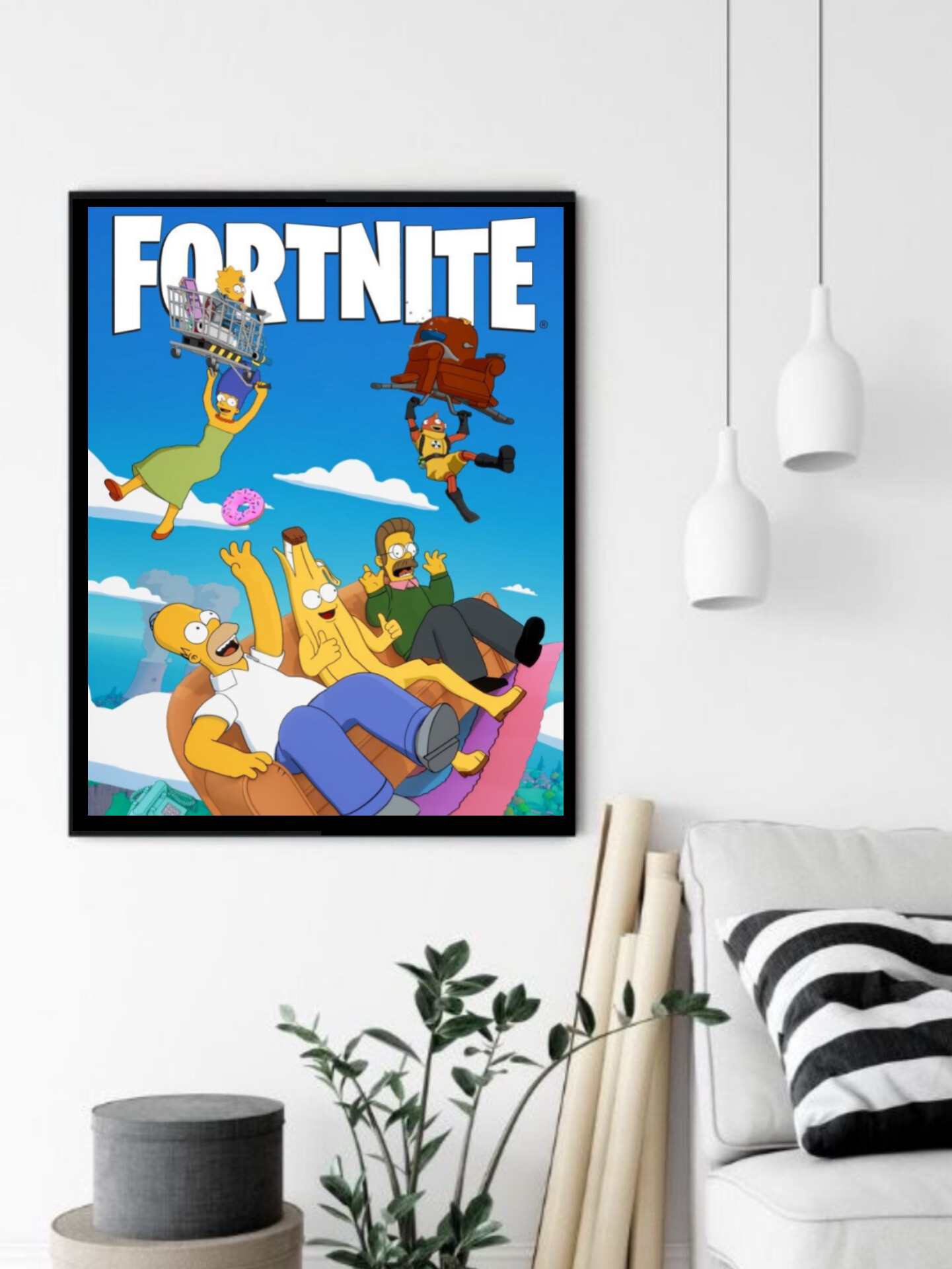 تابلو قاب عکس فورتنایت