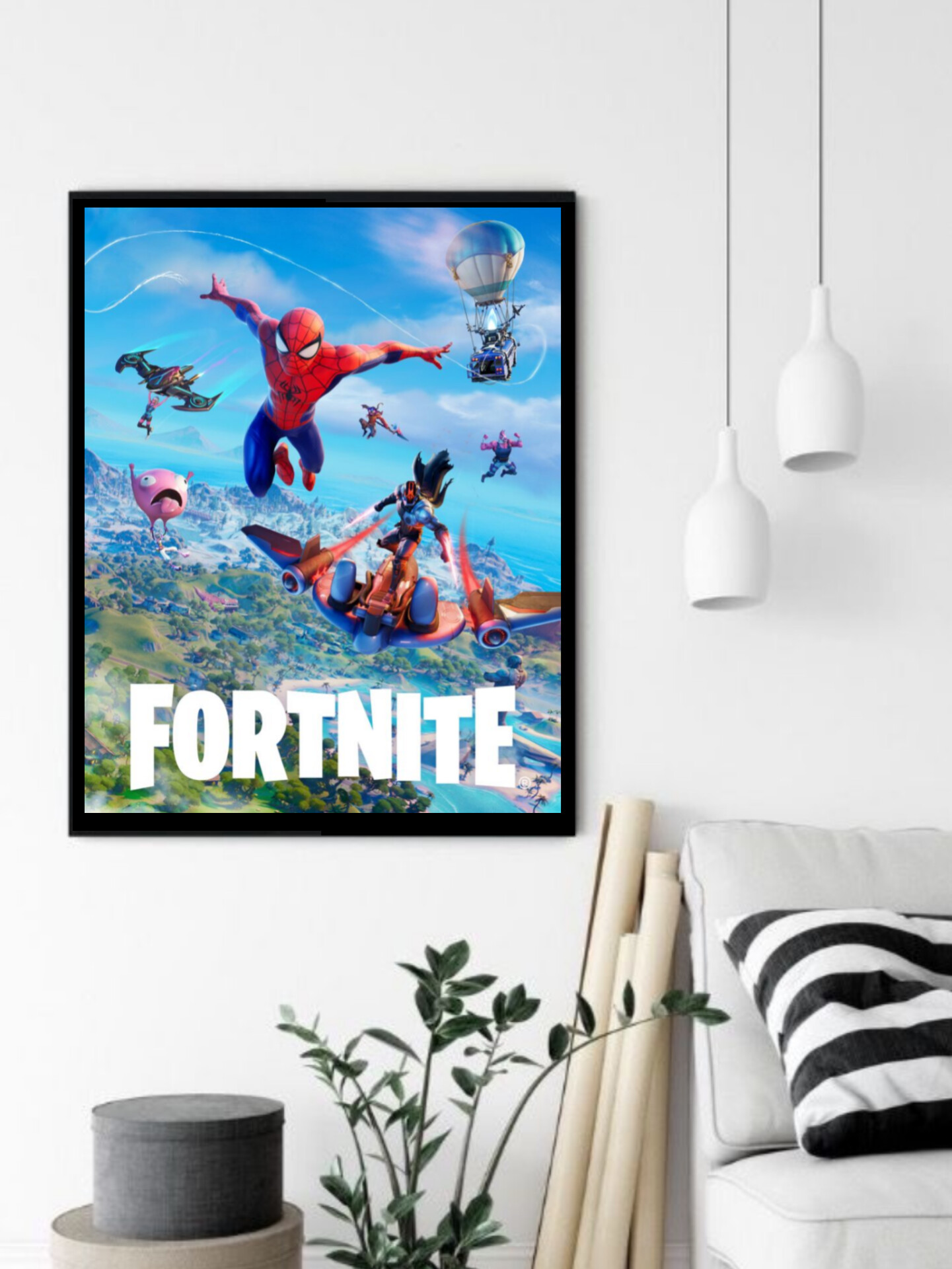 تابلو قاب عکس فورتنایت