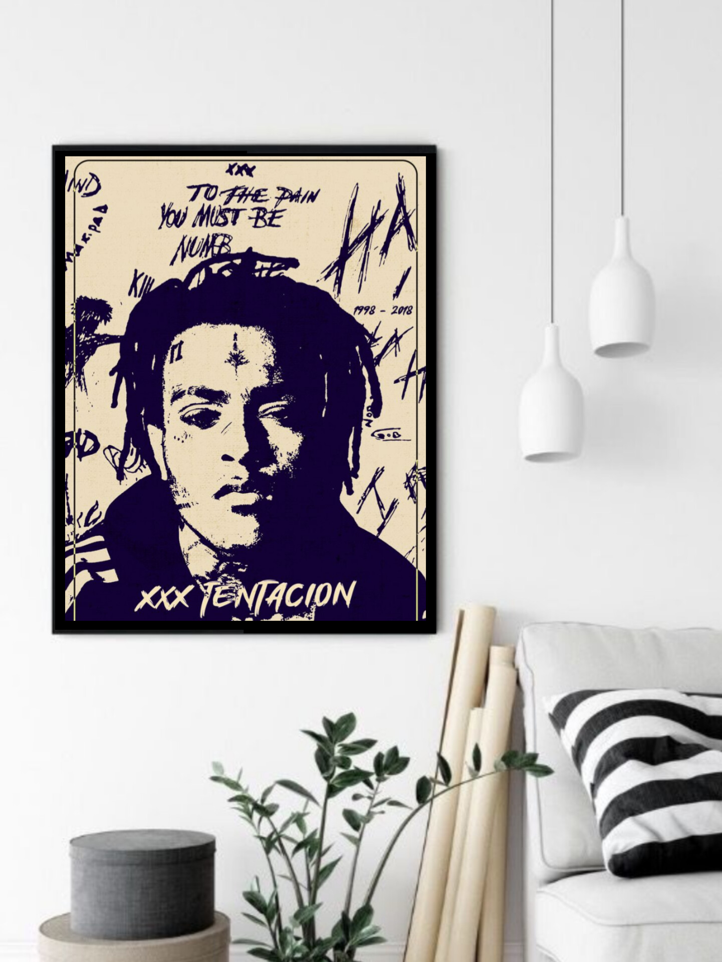 تابلو قاب عکس تنتاسیون